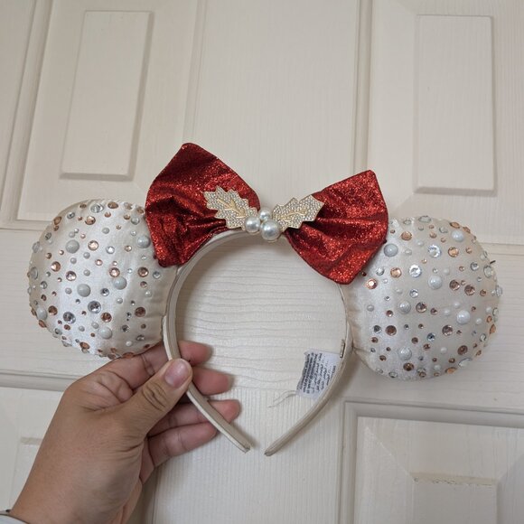 Baublebar x Disney Minnie Holiday Ears / Headband - Picture 5 of 10